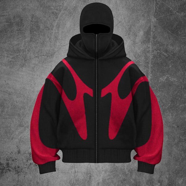 Double Hood Unique Design Hooded Sweater Autumn And Winter Men And Women