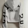 Vintage Oversized Hoodie With Eye-catching Letter Print