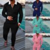 Autumn Long-sleeved Trousers Two-piece Sports And Leisure Men's Suit