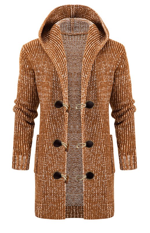 image2FFSZM008942FFSZM00894_PAT1_M_NUB2Faf38704321ad49bea3f924a0ede7cb3f.jpg Heritage Hooded Knit Cardigan – Mid-Length Horn Buckle Edition