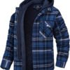 Arctic Plaid Hooded Jacket – Padded Winter Edition