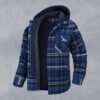 Arctic Plaid Hooded Jacket – Padded Winter Edition