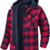 Arctic Plaid Hooded Jacket – Padded Winter Edition