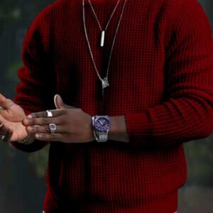 Waffle Knit Sweater – Lightweight Classic Edition