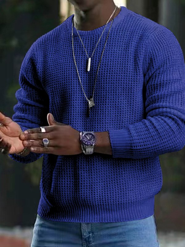 Waffle Knit Sweater – Lightweight Classic Edition