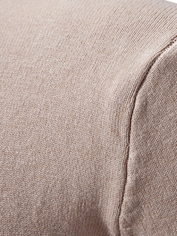 Minimal Zip Sweater – Stand Collar Edition