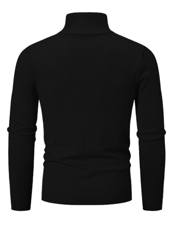 Minimal Zip Sweater – Stand Collar Edition