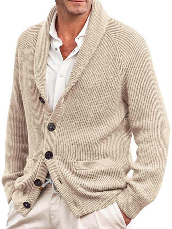 Classic Knit Jacket – Lapel Comfort Edition