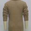 Heritage Twist Cardigan – Mid-Length Wool Edition
