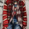 Modern Plaid Knit Cardigan – Soft Weave Edition