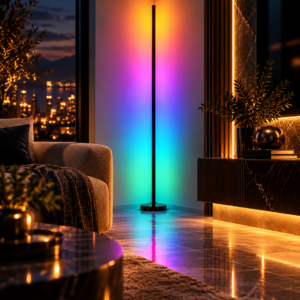 Lumora — RGB Floor Lamp – Smart LED Corner Light