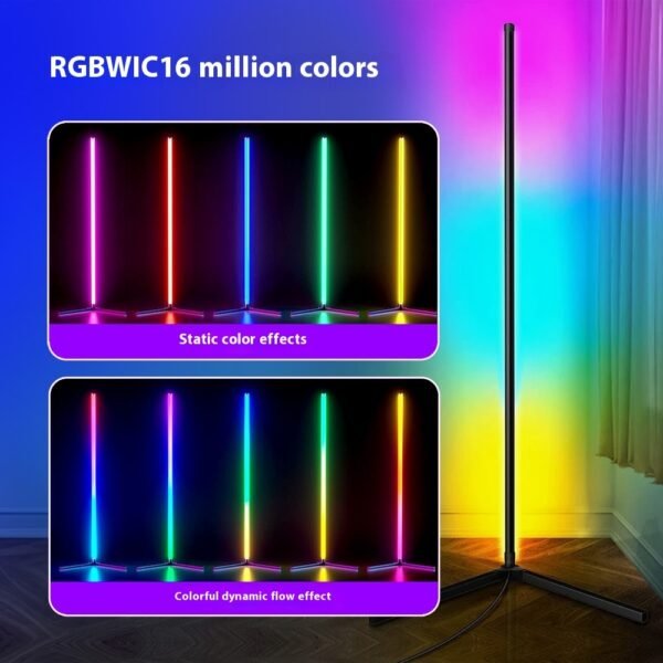 RGB Floor Lamp – Smart LED Corner Light | EMPRYN