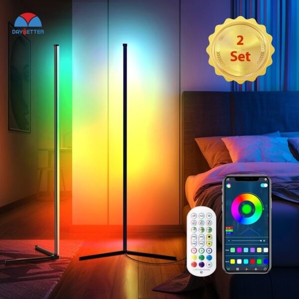 RGB Floor Lamp – Smart LED Corner Light | EMPRYN