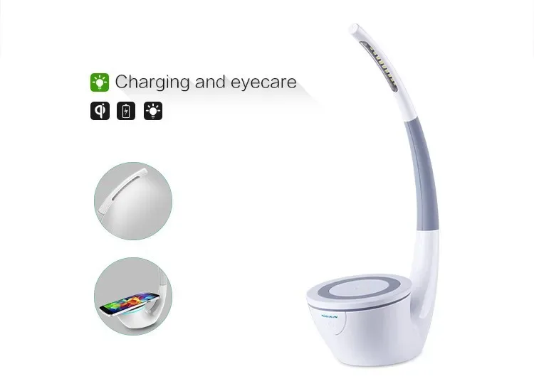 Empryn Nivora — Touch-Dimming Wireless Charging Table Lamp detail 1