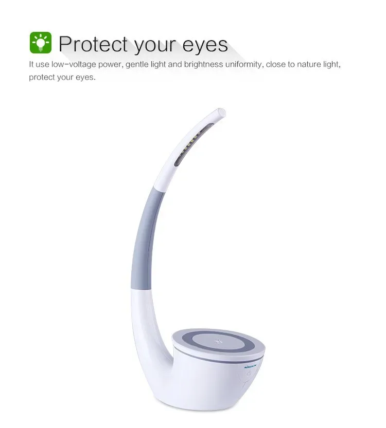 Empryn Nivora — Touch-Dimming Wireless Charging Table Lamp detail 1