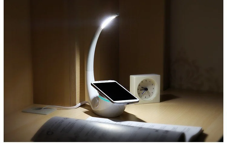 Empryn Nivora — Touch-Dimming Wireless Charging Table Lamp - Gallery