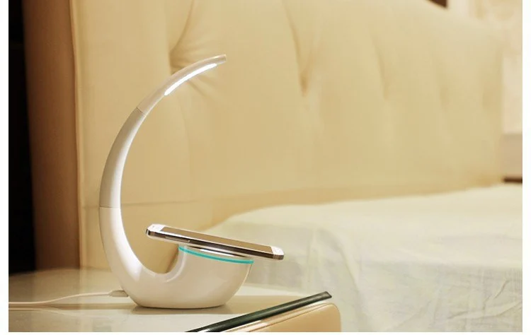 Empryn Nivora — Touch-Dimming Wireless Charging Table Lamp - Gallery