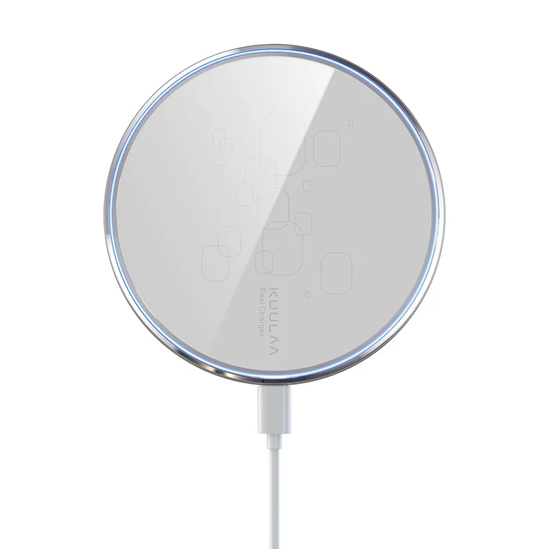 Empryn Orin — Fast Wireless Charging Mobile Phone Wireless Charger - White Empryn Orin — Fast Wireless Charging Mobile Phone Wireless Charger - White