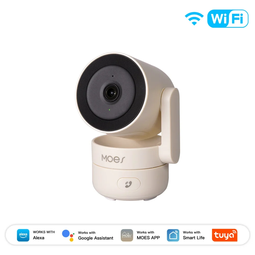 Lumora 4MP indoor WiFi security camera with physical privacy shutter 7