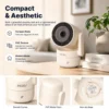 Lumora 4MP indoor WiFi security camera with physical privacy shutter 5
