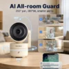 Lumora 4MP indoor WiFi security camera with physical privacy shutter 6