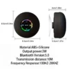 Meliora waterproof Bluetooth speaker with suction cup mounted on tile 7
