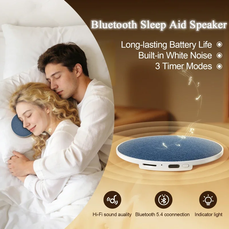 Sonara Bluetooth pillow speaker under-pillow sleep speaker compact rectangular design 4