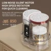 S9d67b460b060448cb9dd35600d570affm.webp White electric makeup brush cleaner BD-228S with silicone cleaning bowl and USB cable 5