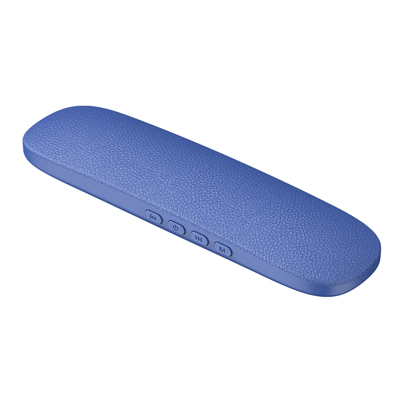 Audelis portable Bluetooth speaker — angled view 7
