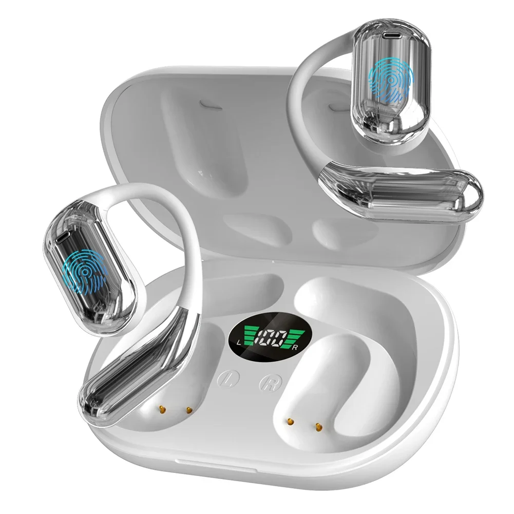 Voxara wireless noise-cancelling earphones ear-hook design 8