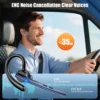 Sd1c3049df20549cc9596320d06e8e54c1.webp Meliora M54 Bluetooth earpiece single-ear headset with mic mute and noise-cancelling 4