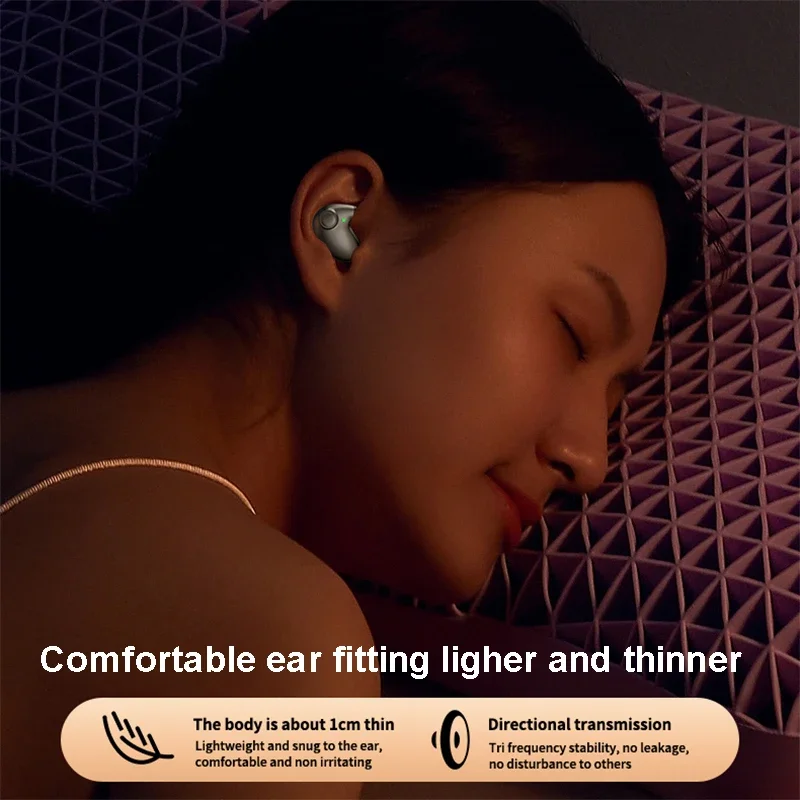 Voxara Bluetooth earbuds and charging case with LED display — available in Black 7